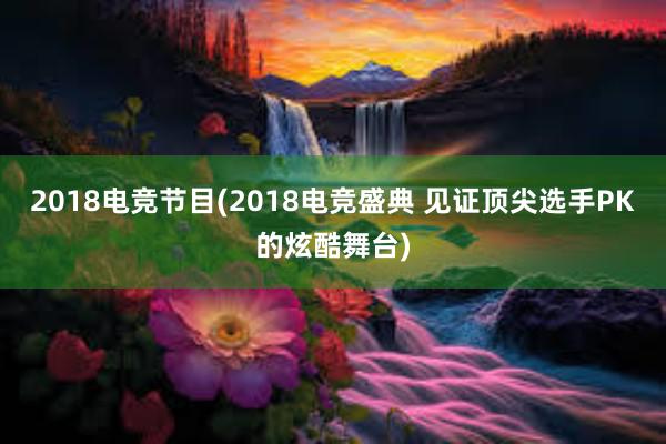 2018电竞节目(2018电竞盛典 见证顶尖选手PK的炫酷舞台)