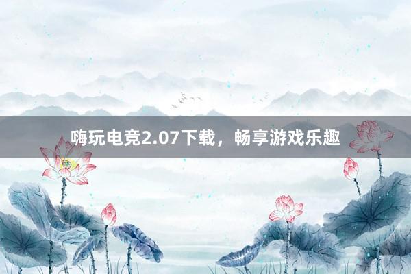 嗨玩电竞2.07下载，畅享游戏乐趣