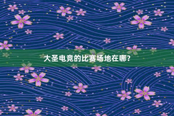 大圣电竞的比赛场地在哪？