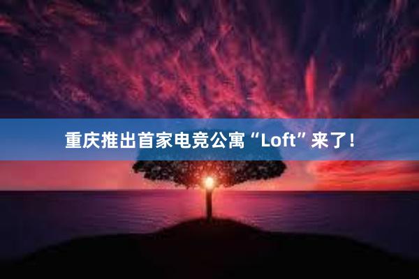 重庆推出首家电竞公寓“Loft”来了！